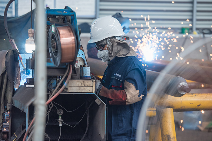 泰州网架焊接车间